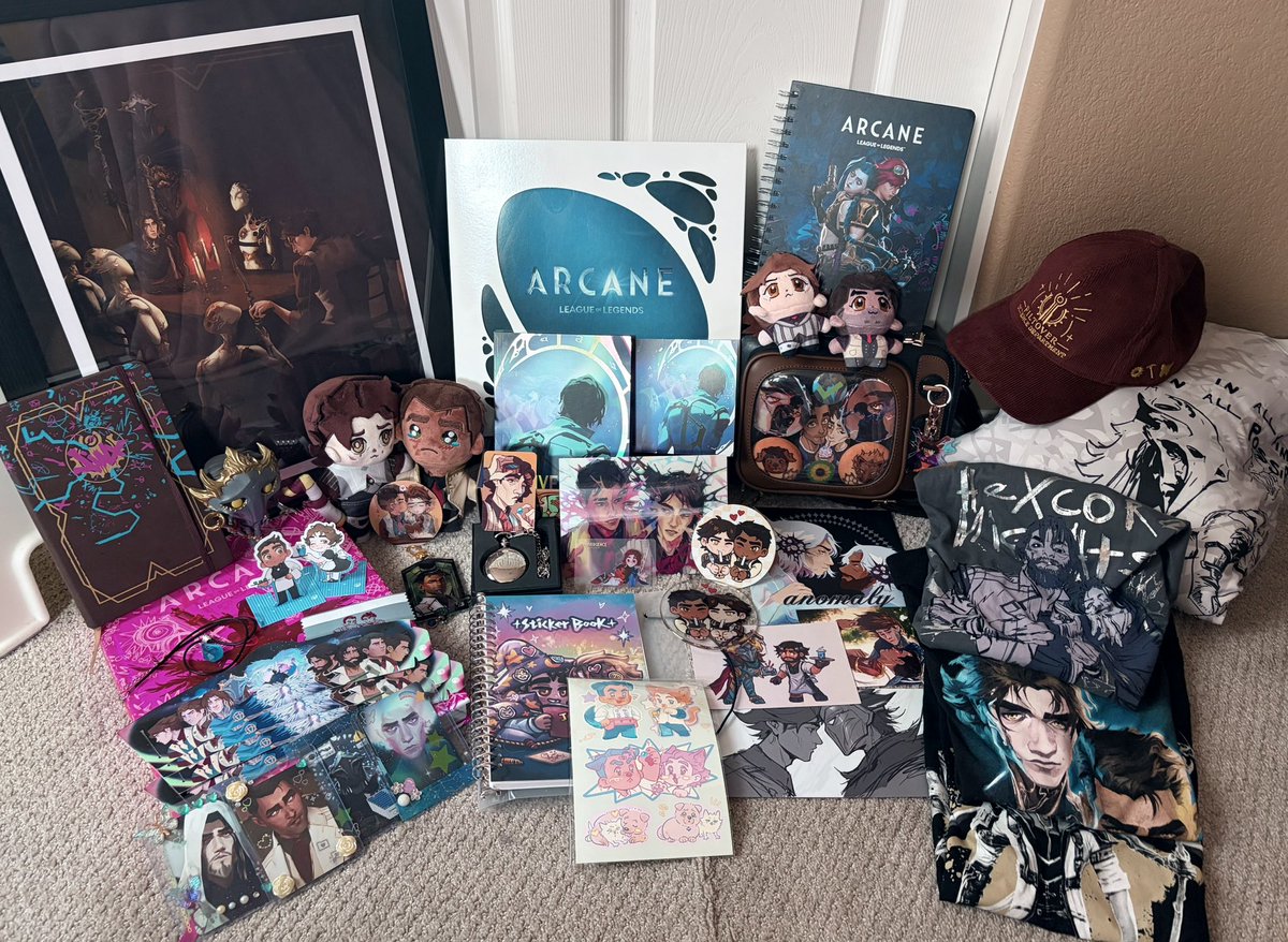 sycobyte's tweet photo. behold……. (most) of my jayvik/arcane treasure trove……..
🫣 https://t.co/TcBs9PTUZ0