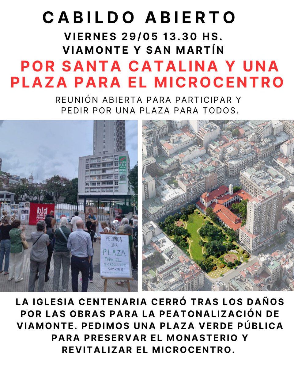 Basta de Demoler tweet media