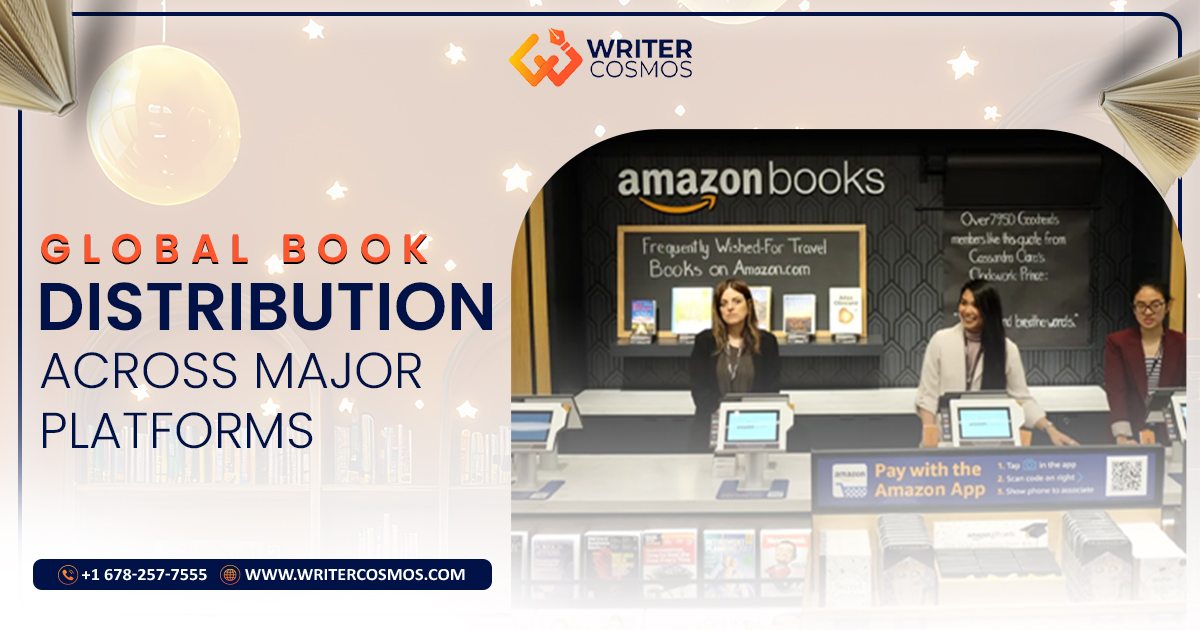 writercosmos's tweet photo. Global distribution ensures that your book reaches readers across different platforms and markets.

We help authors publish their books worldwide!
🌐 Visit https://t.co/MNuyvxbmsk
📞 call +1 (678) 257‑7555.

#BookDistribution #AmazonPublishing #Authors https://t.co/ITBg36DtE8