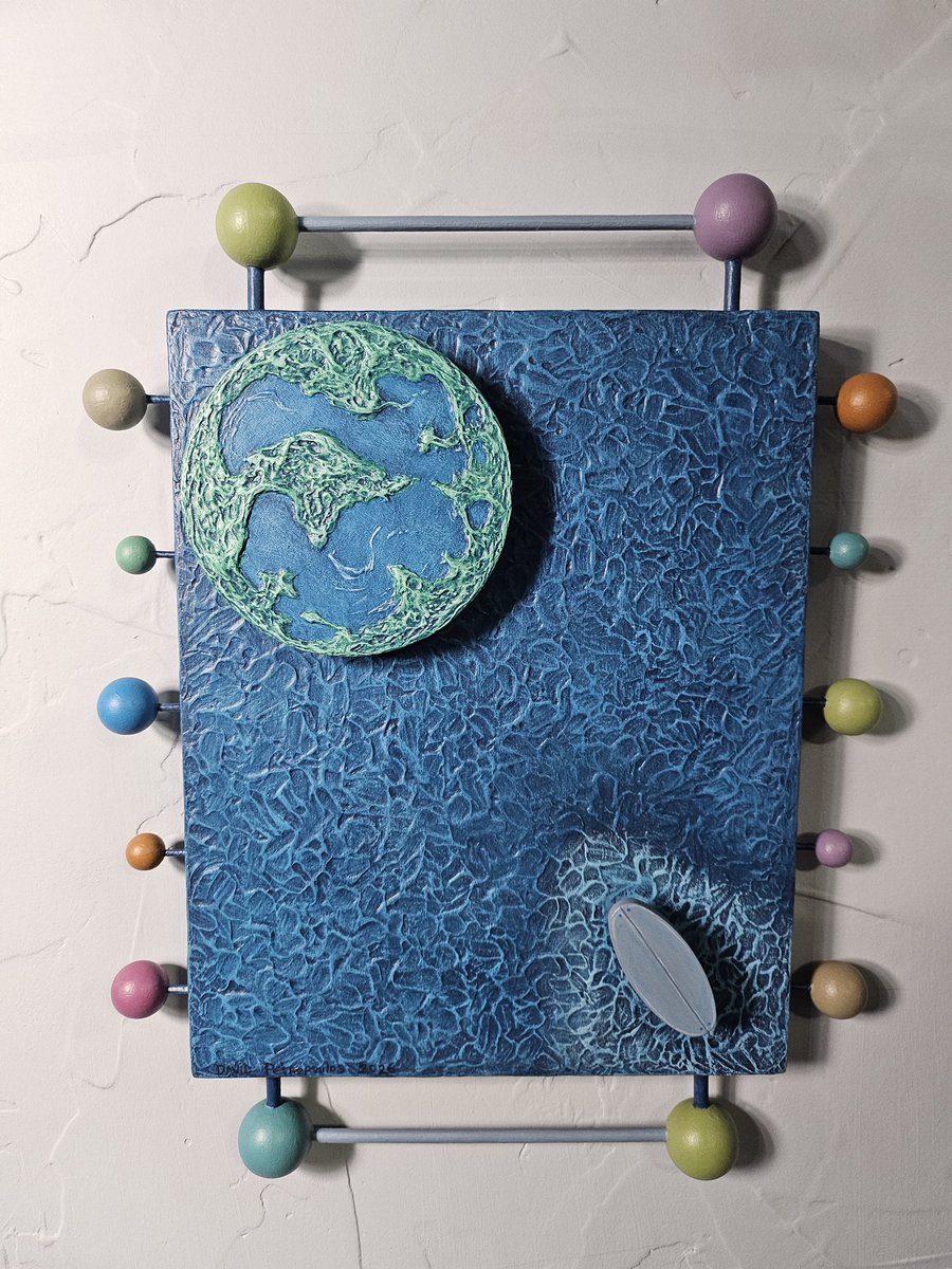 dspetro's tweet photo. NEW PIECE 

Whatever Happens, Happens. 
If it Happens. 

Wood and Acrylic https://t.co/BomCoQUWLA