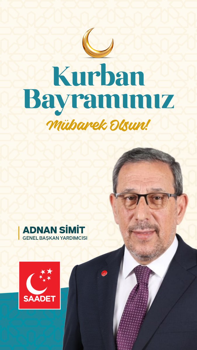 adnansimit's tweet photo. Kurban Bayramı’nın; milletimize, İslam coğrafyasına ve tüm insanlığa huzur getirmesini diliyorum.

Başta Filistin ve Gazze olmak üzere tüm mazlum coğrafyalarda akan gözyaşının dinmesine vesile olmasını temenni ediyor, aziz milletimizin ve tüm İslam âleminin mübarek Kurban Bayramı’nı tebrik ediyorum.

#KurbanBayramı