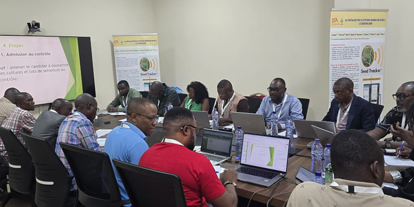 l_lava's tweet photo. SeedTracker is being adopted in DRC🇨🇩 to enhance seed systems by improving traceability, certification, quality assurance, real-time monitoring, and data-driven decision-making across the seed value chain.
@ClerisseC @Ogunya @jamesplegg @IITA_CGIAR
https://t.co/P8FS5maIJe https://t.co/pEaVkAdBlv