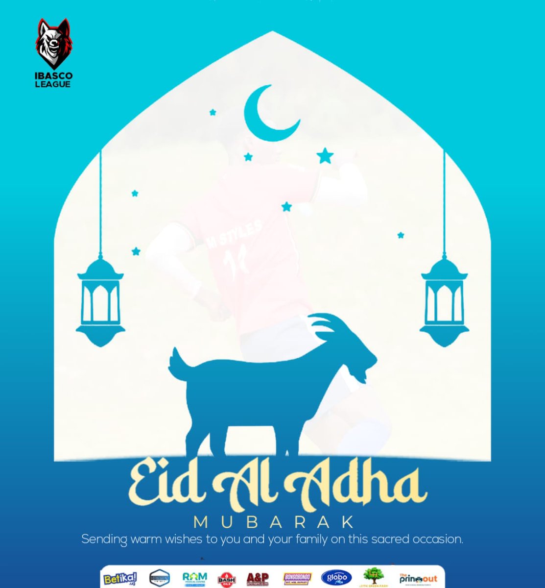 IbascoLeague's tweet photo. The @IbascoLeague wishes you a blessed Eid 🙏 
  #tuze omukensi https://t.co/guMBUitrE6