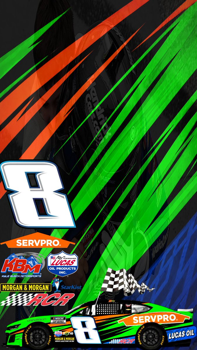 CalCovs8's tweet photo. The past was Kurt, The present was Kyle...THE FUTURE is BREXTON! Dad would be proud!
@brextonbusch @RCRracing @SERVPRO @Lucas_Oil
#ForeverRowdy #KyleBusch #Weremember #KFB #BuschNation #RowdyNation #Wallpaper4K #Servpro #LucasOil https://t.co/mBEExA8Mpu
