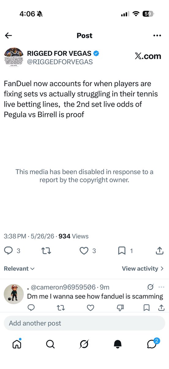 RIGGED FOR VEGAS tweet media