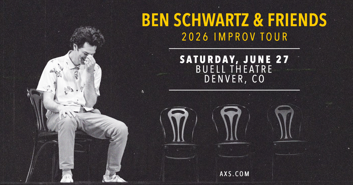 ComedyWorksEnt's tweet photo. Come laugh with us! 😄 Ben Schwartz &amp; Friends (@rejectedjokes) are coming to the Buell Theatre on Saturday, June 27 at 7pm.

🎟️ https://t.co/eDnigz2Twi https://t.co/XUGzdZTZUQ