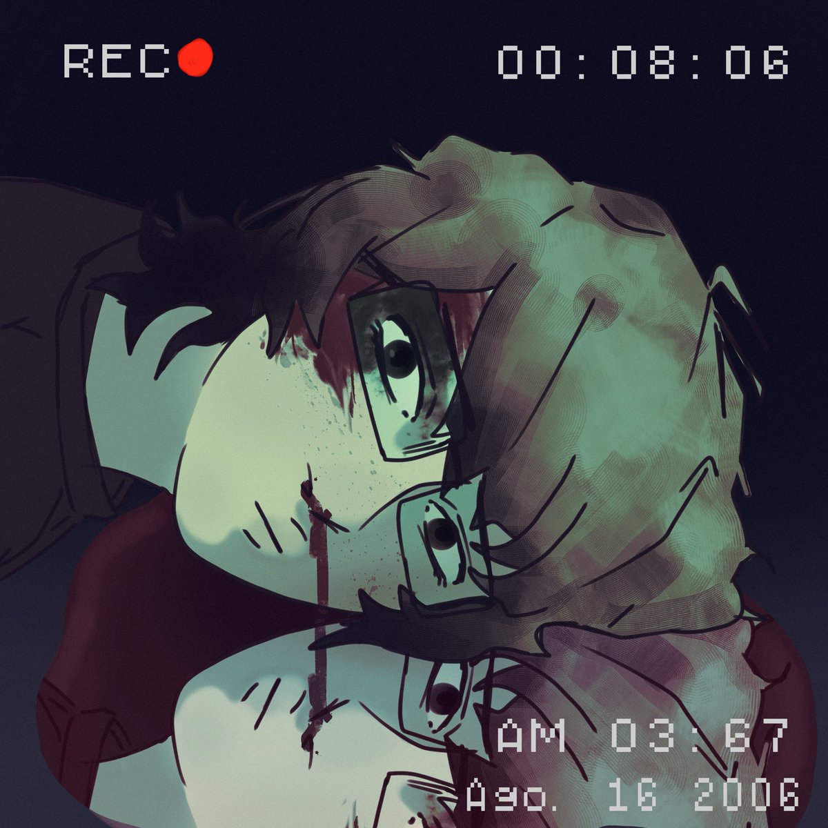 notpsycko's tweet photo. kokoa fanart 👁️
#creepypasta #venro #creepypastaart #fanart @VENNro0 https://t.co/dB0Jzpk0IG