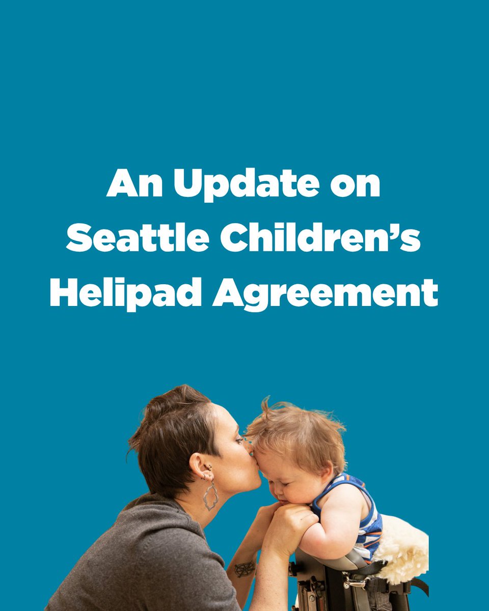 seattlechildren's tweet photo. Seattle Children’s is grateful for the ongoing support of our Laurelhurst neighbors and the Laurelhurst Community Council. A request was submitted to the City of Seattle to end oversight of helipad landings and we look forward to working with Seattle City Council on next steps. https://t.co/0weEmnrvMP