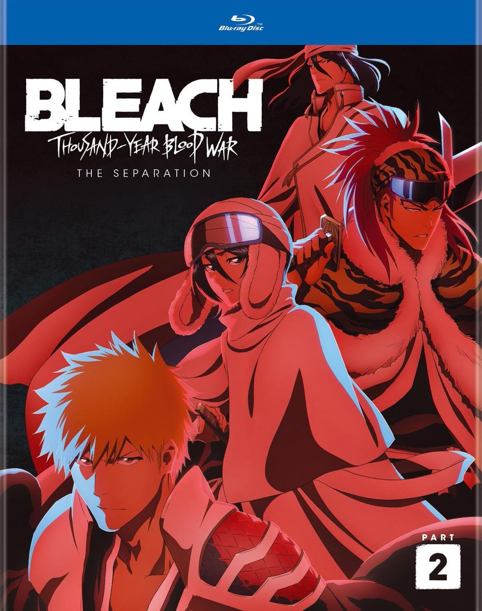 MangaAlerts's tweet photo. BLEACH: Thousand-Year Blood War Blu-Ray on sale via Amazon

Part 1 ($16.99)
https://t.co/pRMpnryXry

Part 2 ($16.99)
 https://t.co/Uud3eWZJJO

#ad https://t.co/Gr23E4SBrK
