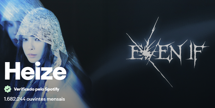 heizebrasil's tweet photo. O perfil de Heize foi verificado pelo Spotify ✅

O selo reforça a autenticidade da artista e garante uma discografia sem uso de IA

#헤이즈 #Heize https://t.co/51S1lcMUrW