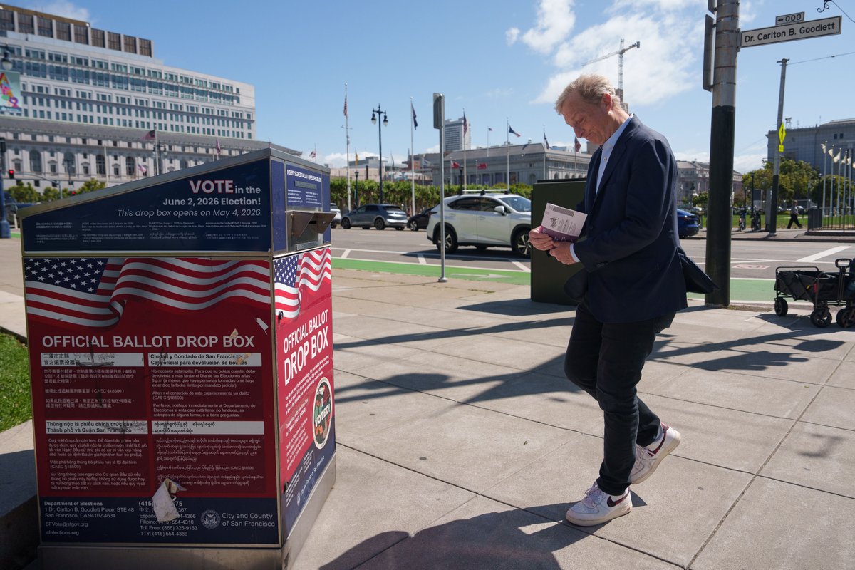 Tom Steyer tweet media