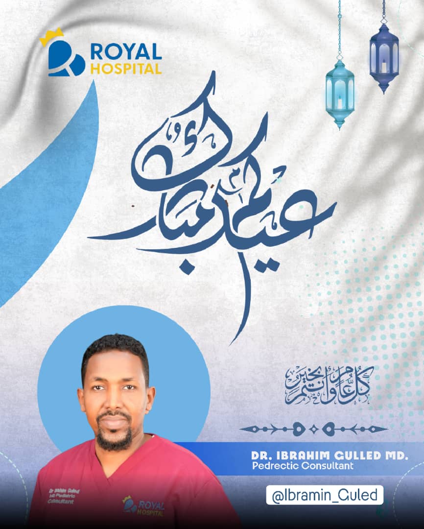 DrIbrahimGuled's tweet photo. Eid Mubarak https://t.co/CeaUp2ExEN