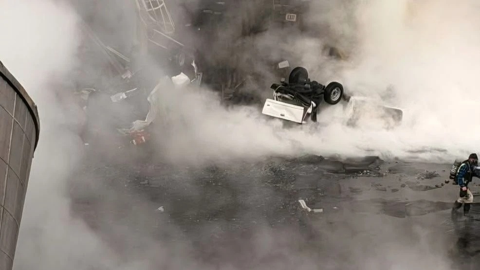 MarioNawfal's tweet photo. 🇺🇸 A chemical tank imploded at a paper packaging plant in Longview, Washington, killing multiple workers and leaving others unaccounted for.

The tank held white liquor, a corrosive chemical used in the pulp process. One firefighter was also injured in the response.

The U.S. averages over 150 workplace fatalities a week, and manufacturing plants carry some of the highest risk of all.

Source: NBC News