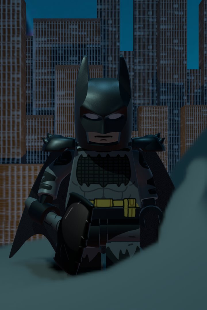 Negatec64's tweet photo. Lego Absolute Batman (Render 3D en Blender) https://t.co/So3zOQNhj0