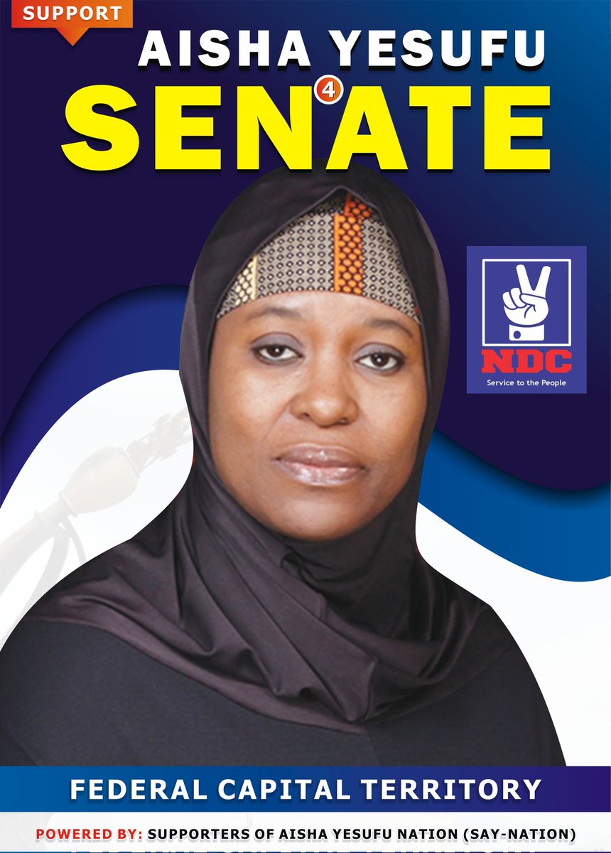 SUPPORTERS OF AISHA YESUFU NATION (SAY-NATION) tweet media