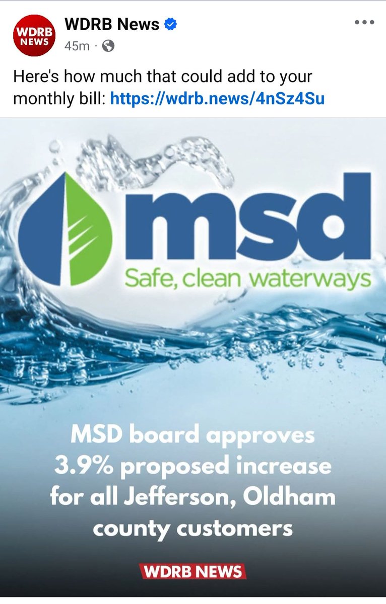 Redhausen's tweet photo. @louisvillemsd what are you doing with the money you already accrue? You raise rates every year for no reason. Manage your finances better! 

@EMCallawayKY @tichenor4ky @KYHouseGOP @KYSenateGOP these yearly increases are ridiculous and is why we needed HB387 in the 25 session! https://t.co/U3p1CSzIi6