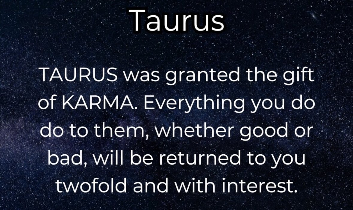 Taurus tweet media