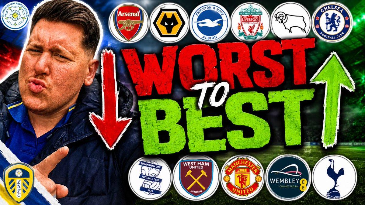 NotLeeds0607's tweet photo. 🚨I Did 11 Leeds Away Days This Season… Ranking Every Stadium WORST😱 to BEST🔥
WATCH VIDEO HERE:
https://t.co/zRYTIraH51

#lufc https://t.co/2Tub2UjgSM