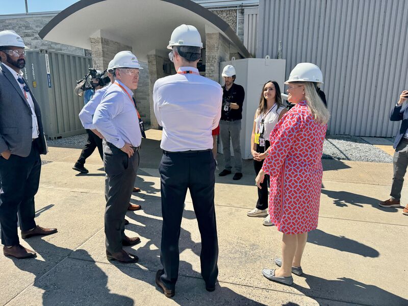 CRESforum's tweet photo. The Crane Clean Energy Center is more than a power plant restart. It is 835 MW of reliable baseload power, 3,400 jobs and $16 billion in Pennsylvania GDP made possible by the collective efforts of @ConstellationEG, @Microsoft and @ENERGY. An all-of-the-above energy future takes a shared private and public commitment to reliable and available power. Read more about what went into this American energy success story. https://t.co/OfYtcI8HwR