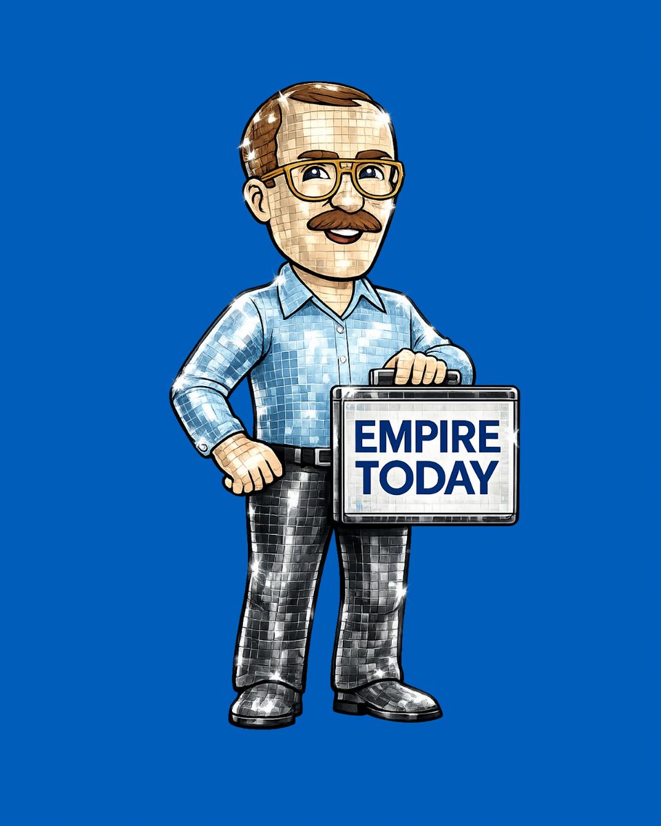 EmpireToday's tweet photo. The flooring king has entered the chat 🪩 https://t.co/JlDaeSYjOE