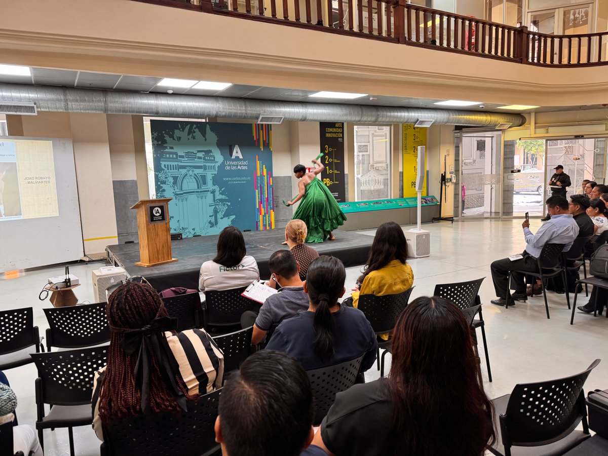 uartesec's tweet photo. El encuentro cerró con presentaciones artísticas y un recorrido por la Biblioteca de las Artes y el antiguo Palacio de la Gobernación, demostrando que este patrimonio vivo le pertenece a todo el Ecuador y reafirmando lo mencionado por la vicerrectora académica, quien destacó que «la universidad llega con un proyecto universitario; en este caso, del rescate de la escena artística y cultural y de transformación social».

🔗Nota completa aquí: https://t.co/in2bVOraGO