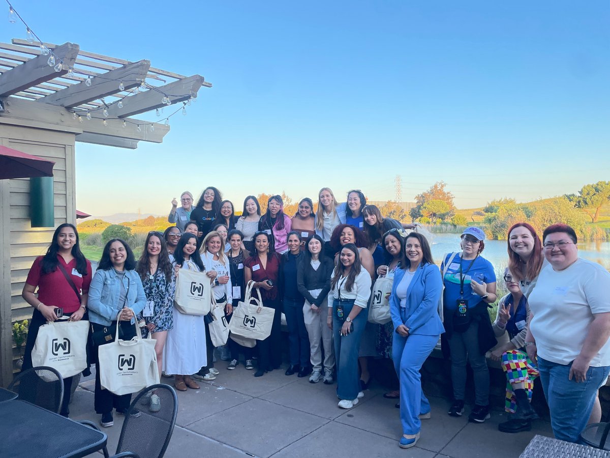 WomenTechmakers's tweet photo. Our WTM Google I/O reception was a vibe! ✨ Incredible speaker, wildly competitive bingo, good food, and even better people.

This community never misses. So grateful for every woman who showed up and for the team that made it all happen. See you next year! #WTM #GoogleIO https://t.co/gpbkSVUI1h