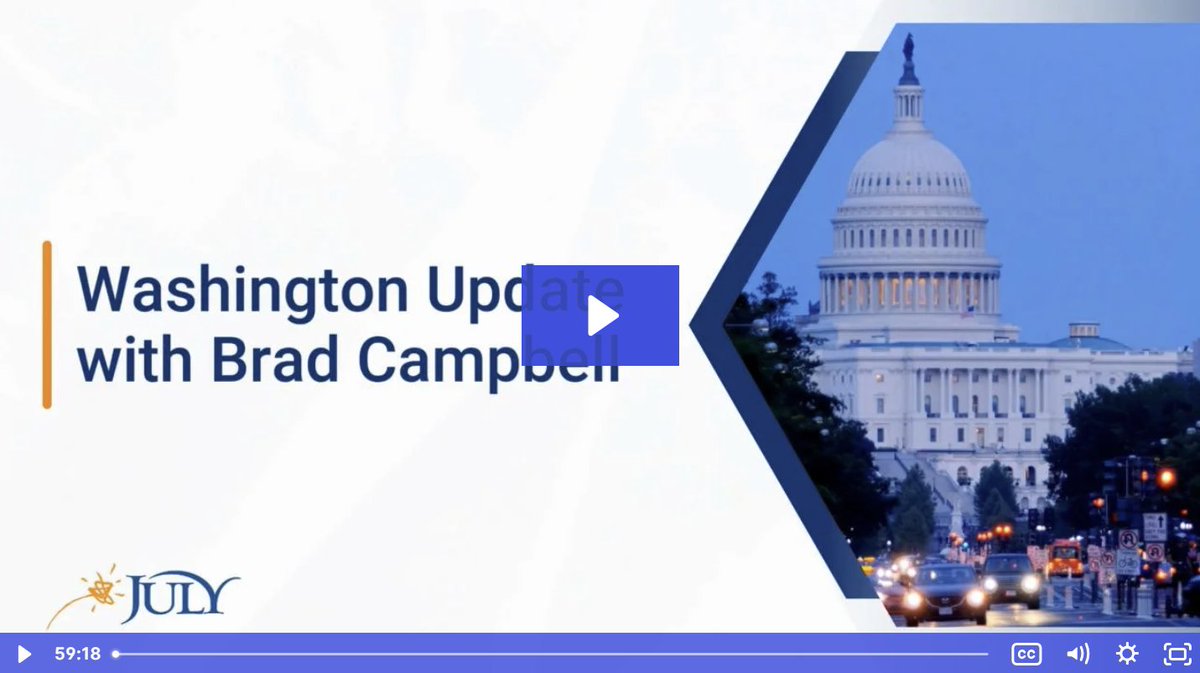 JulyServices's tweet photo. We recently hosted a Washington Update featuring special guest Bradford P. Campbell, joined by Brian Smith, AVP of Sales at JULY, for a conversation on the issues reshaping retirement plans right now. Check out the replay now to stay up to date.
https://t.co/zScyH9LEyb https://t.co/9kPP94uoTO