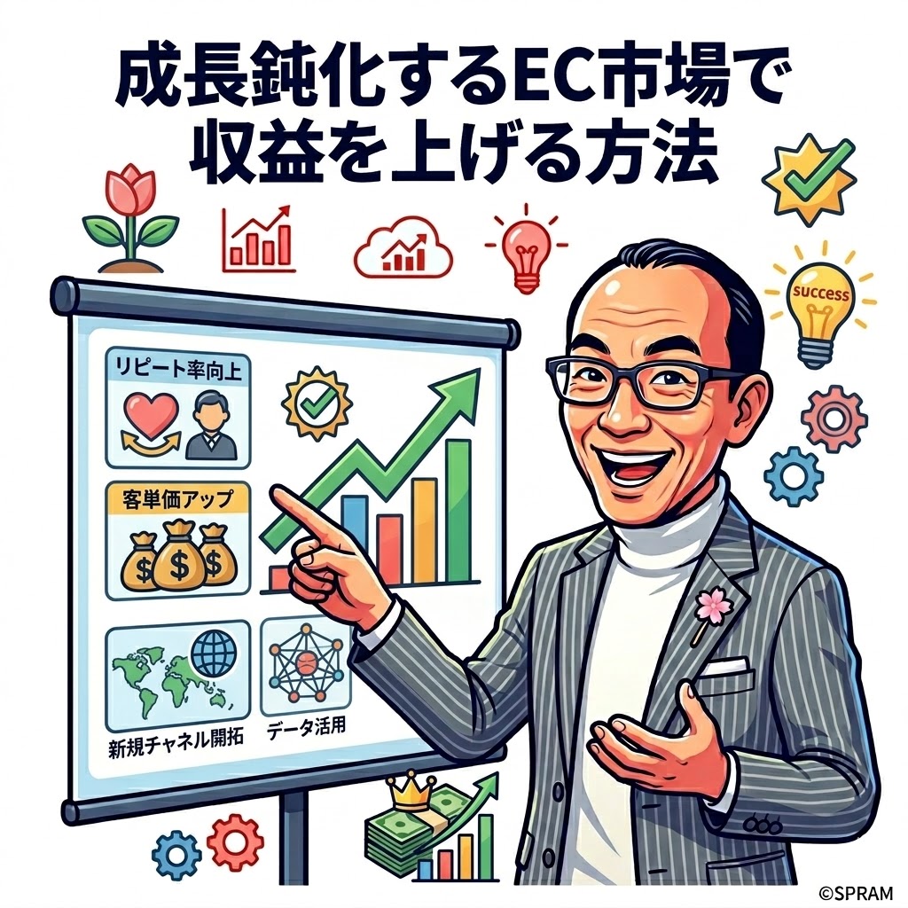 spram_takeuchi's tweet photo. 中小企業診断士の竹内幸次です。今日は神奈川県平塚市のデジタル系中小企業のコンサルティング、日本大学生産工学部で講演「ECマーケティング」を行います。

今日は本日の講演に関連して成長鈍化するEC市場で収益を上げる方法についてです。

https://t.co/zZpBGre4mV https://t.co/UTr4z9JDWu