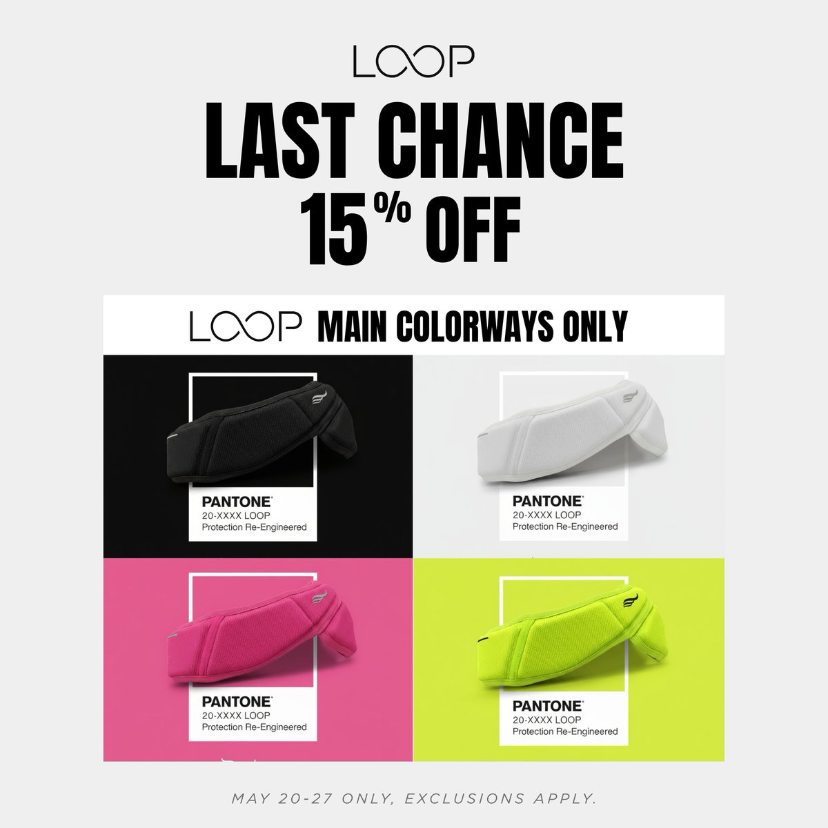 Guardianloop's tweet photo. Last chance to save on LOOP.

Get up to 15% off sitewide during our Memorial Day Sale, ending May 27.

Shop LOOP: https://t.co/xPk5KGSPFN https://t.co/wiQgY3MQYv