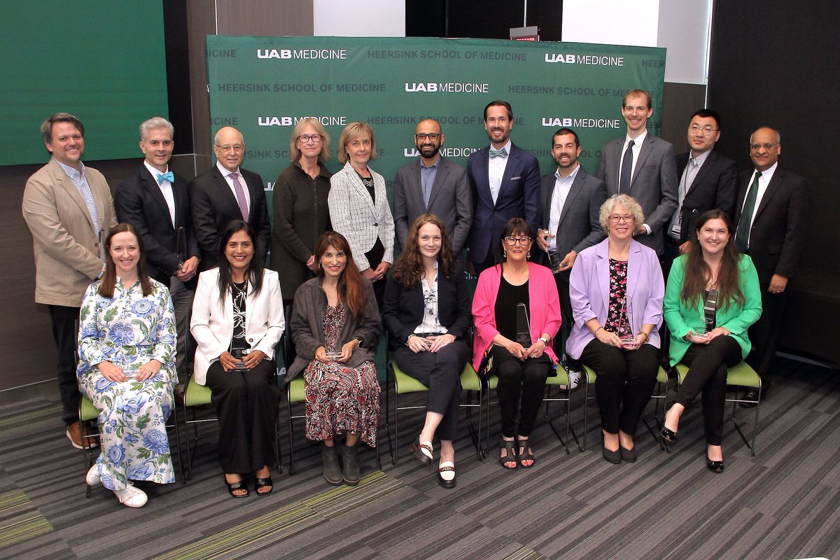 UABHeersink's tweet photo. The Heersink School of Medicine recently held the 2026 Dean's Excellence Awards for Faculty.

Read more about the honorees and see photos from the event:
https://t.co/F5fpxNWJ4q https://t.co/FpSH5Yt2l5