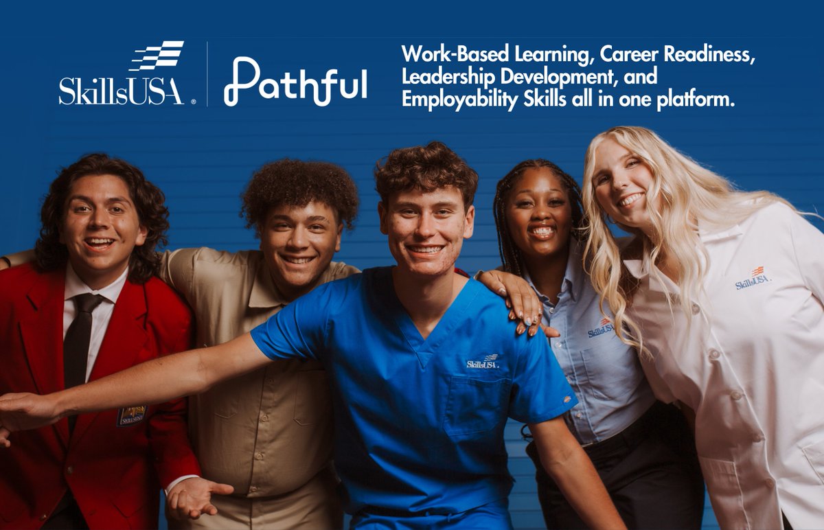 Pathfulinc's tweet photo. The countdown is on! 🗓️ 

As a proud @SkillsUSA partner, @Pathfulinc is heading to Atlanta for the National Leadership &amp; Skills Conference June 1–5! Come find us at the SkillsUSA Pathful booth in the International Lounge and let's talk career readiness.

See you there! 👏
#NLSC26 https://t.co/oYxIk7N6vD