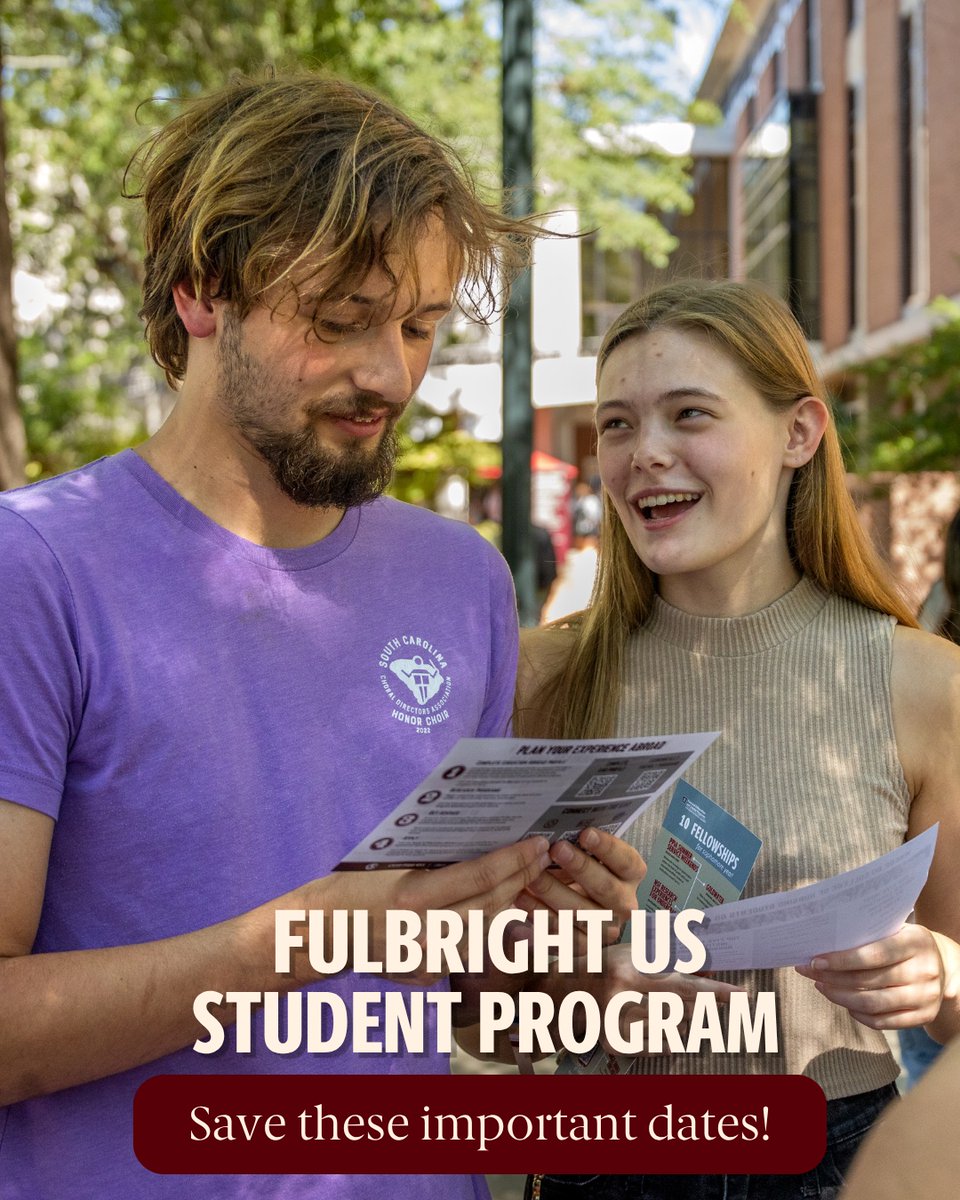 UofSC National Fellowships tweet media