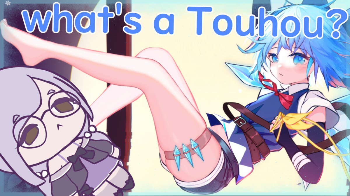 YurichiLily's tweet photo. i'm live!～ streaming Touhou Hero of Ice Fairy!

❄️ local little loli keeps dying from laser beams! 9️⃣ pls come give yur imouto positive affirmations she needs them! 🧊 https://t.co/lf2e3hueQD