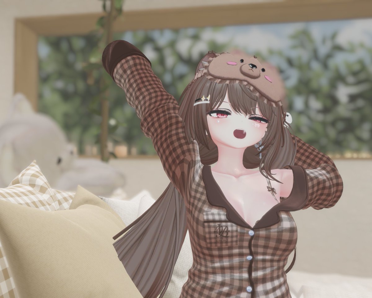 here_vrc's tweet photo. ねむむい！ https://t.co/7NnIDo5wrV