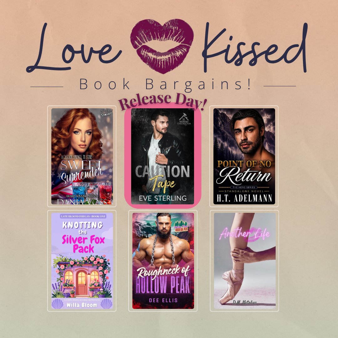 lovekissedbooks's tweet photo. Here are today’s great deals on indie romance books! Grab these Free Books, Book Bargains, and Kindle Unlimited Reads today! ---> links in bio! ❤️
.
.
#indieromance #readingromance #romancenovel #romancebookaddict #romancebooks https://t.co/zfiXBCiw6U