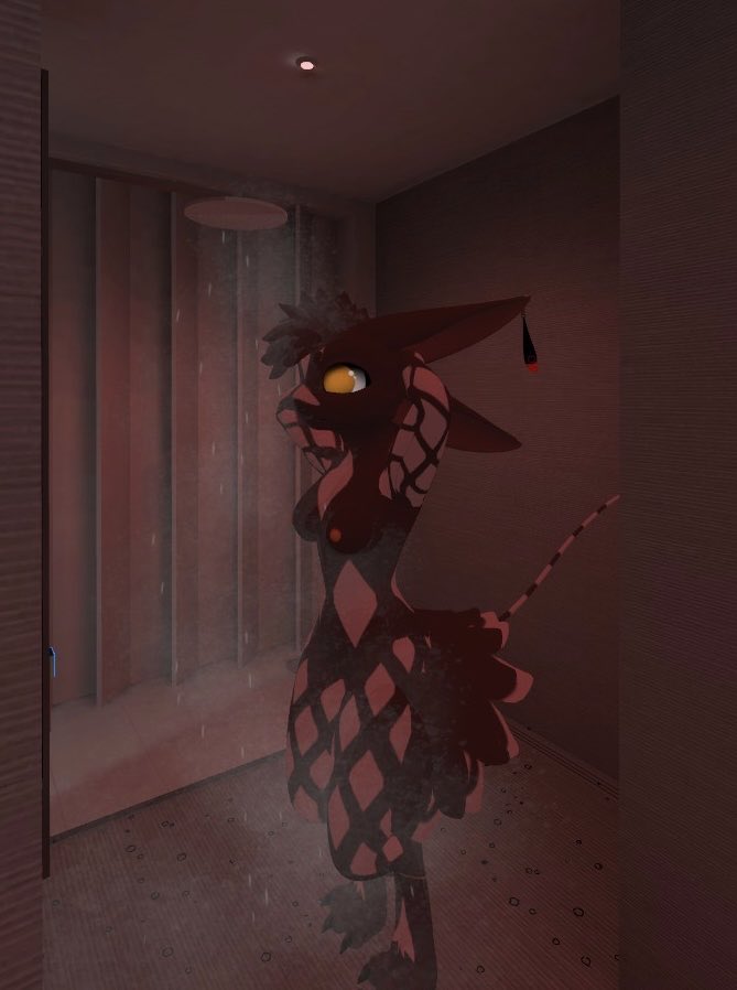 TurtleTimerAD's tweet photo. Hey I’m naked in here!

#furry #vrc #nsfw https://t.co/DytIt1eMjl