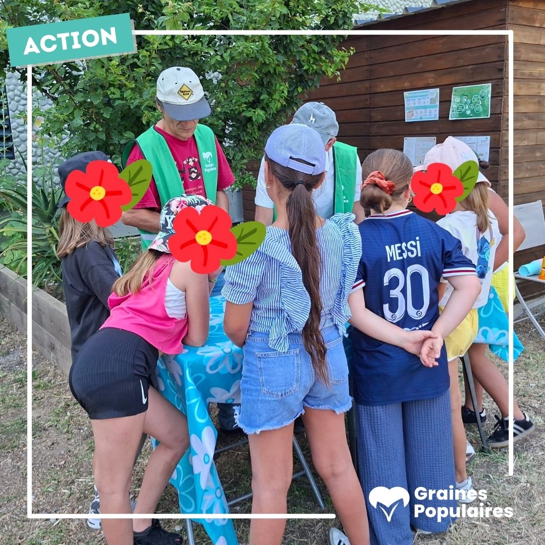 GrainesPop's tweet photo. Atelier tri sélectif avec Graines Populaires  Nice et une classe de CE2 au jardin partagé du Potager de la Fantaisie à l’AnimaNice de St Isidore.

Un moment d’échange avec les enfants très fructueux 🌻

#atelier #tri #ecologie #benevolat #nice https://t.co/jKAT8X3J69