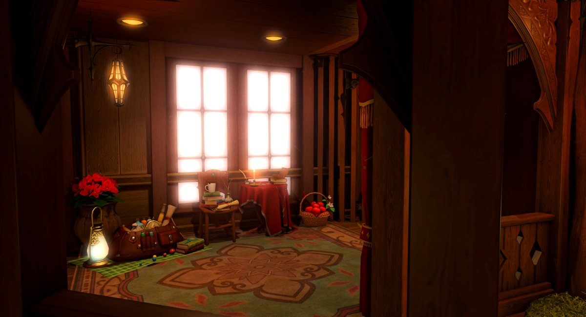narubuni's tweet photo. First floor part [02] final
#FF14housing 
#FF14ハウジング https://t.co/4GXcgSXPkp