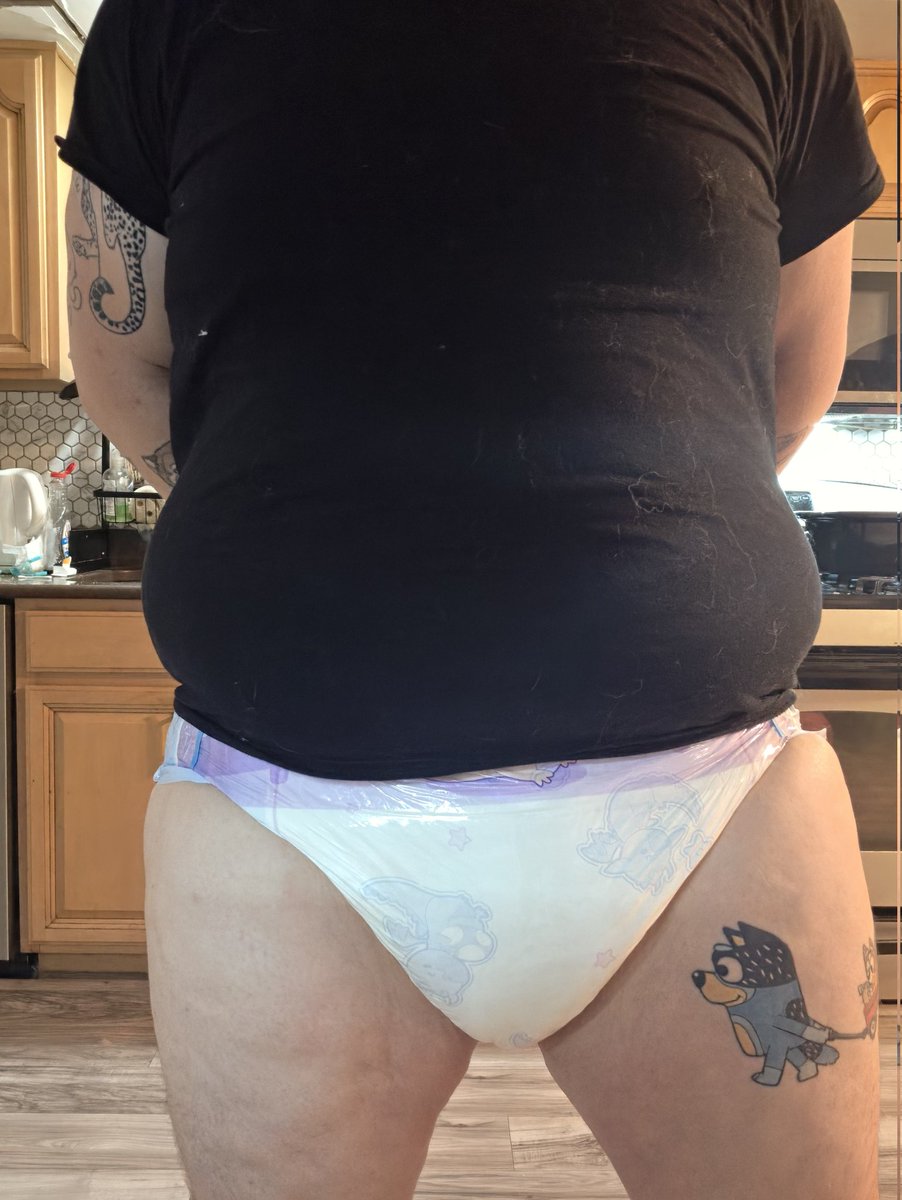 CurldaddyAD's tweet photo. These diapers are so cute... (ignore the dog hair) https://t.co/vFZhXBguH8
