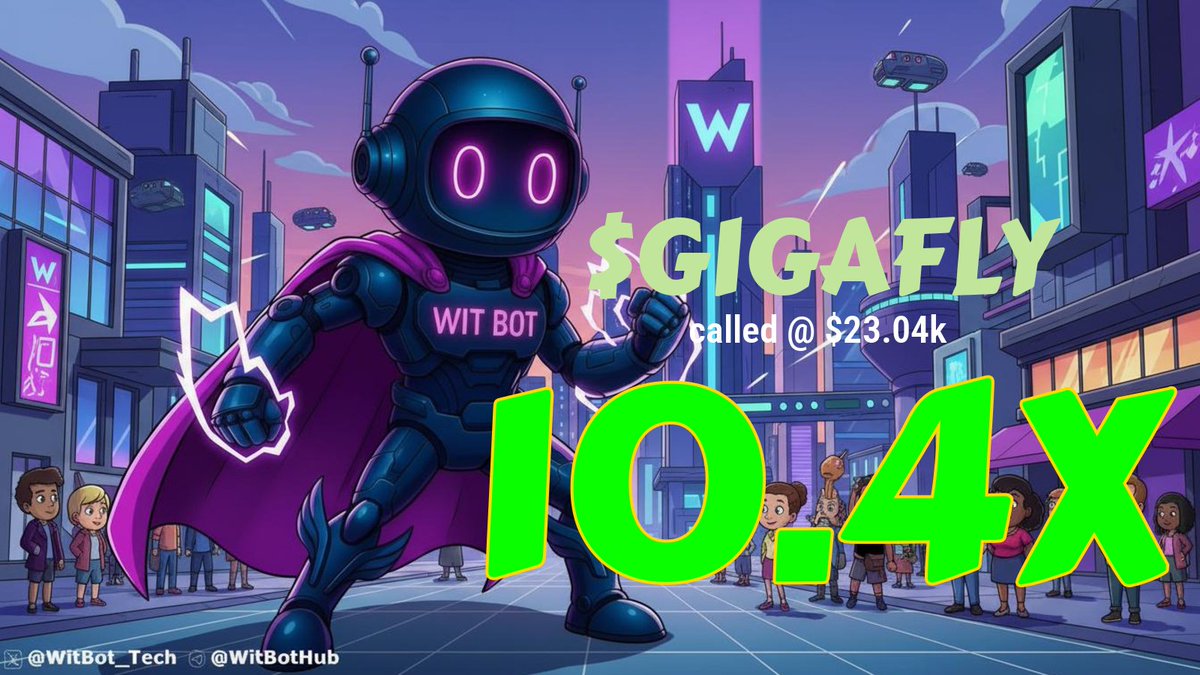WitBot_Tech's tweet photo. that's another one. $GIGAFLY clears 10.4X. $SOL https://t.co/eSbaAfxVBl