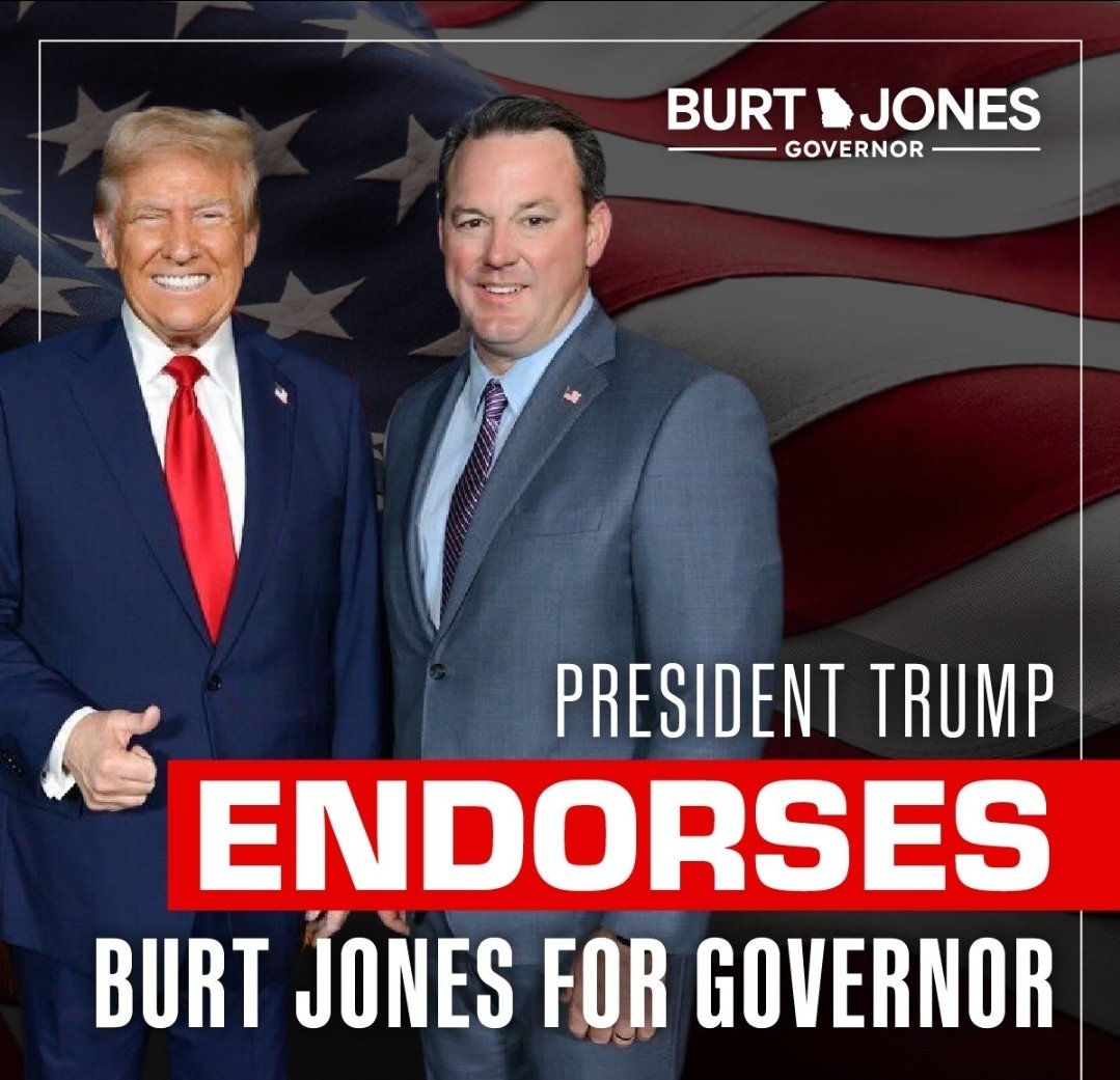 VoiceofRuralAm's tweet photo. If there was any confusion that @RickJacksonGA is a Never-Trumper here is your proff... He is endorsing by Georgia Failed AG @ChrisCarr_Ga 
@burtjonesforga is endorsed by @realDonaldTrump... Rick Jackson is endorsed by Chris Carr... Need i say anymore... But I will... remember when Carr and Jackson pulled off that rehearsed stunt at the debate... that didn't work....