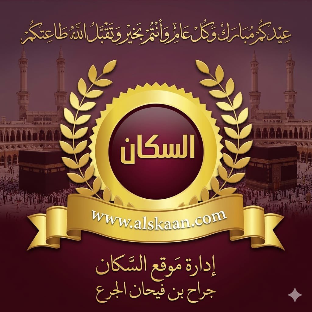 AlskaanCom's tweet photo. نتقدم لكم بأسمى آيات التهاني والتبريكات بمناسبة حلول عيد الاضحى المبارك.

سائلين المولى عز وجل أن يتقبل منا ومنكم صالح الأعمال ويجعلها خالصة لوجهه الكريم.

وأن يعيد علينا وعليكم هذا العيد أعواماً عديده وأزمنةً مديده ونحن وأنتم ومن نحب في اتم الصحة والعافيه.

كل عامٍ وأنتم بخير https://t.co/3KWmBLmtYI