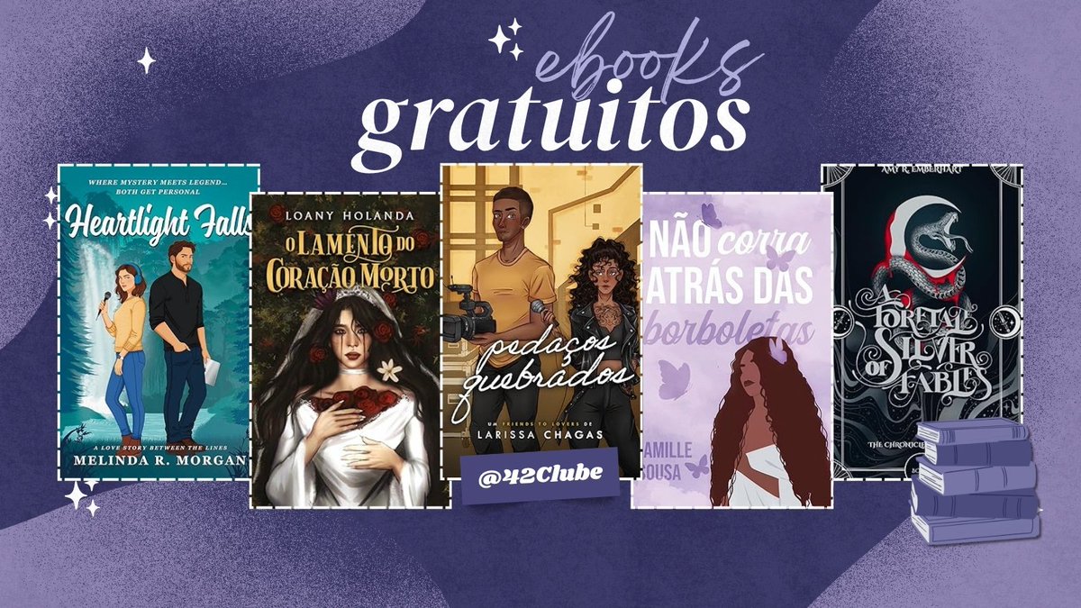 42Clube's tweet photo. ☕︎ E-books GRATUITOS hj 26/05
                                               — a thread 💜 https://t.co/NQLdFtg9vg