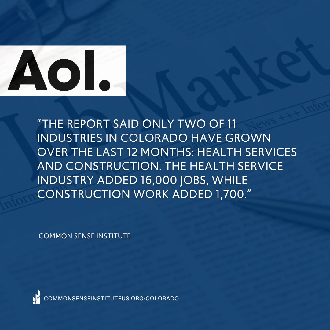 Common Sense Institute Colorado tweet media