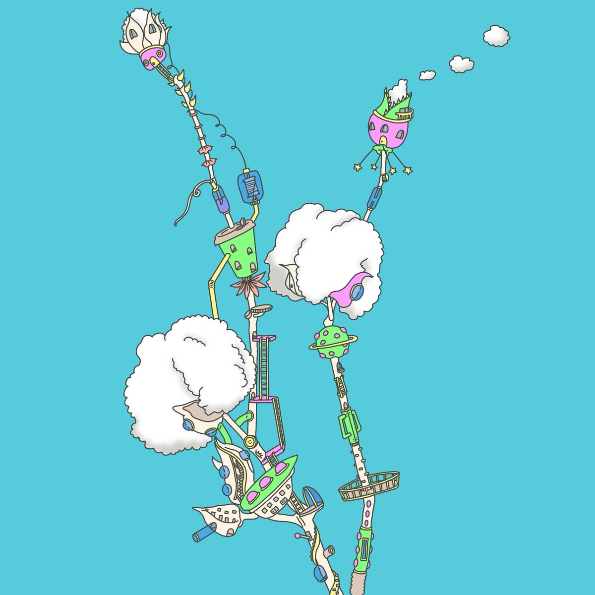 まがりん|夢宙街景(むちゅうがいけい) tweet media