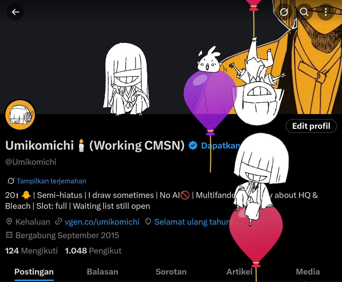 Umikomichi🕯(Working CMSN) tweet media