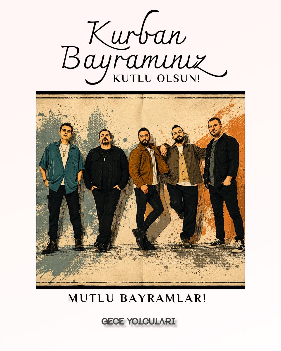 geceyolculari's tweet photo. Kurban bayramınız kutlu olsun🙏
Ülkemizin ve tüm dostlarımızın mutlu ve huzurlu bir bayram geçirmesini dileriz.

#geceyolcuları #kurbanbayramınızmübarekolsun #iyibayramlar https://t.co/Tj2YRVJ5Ce