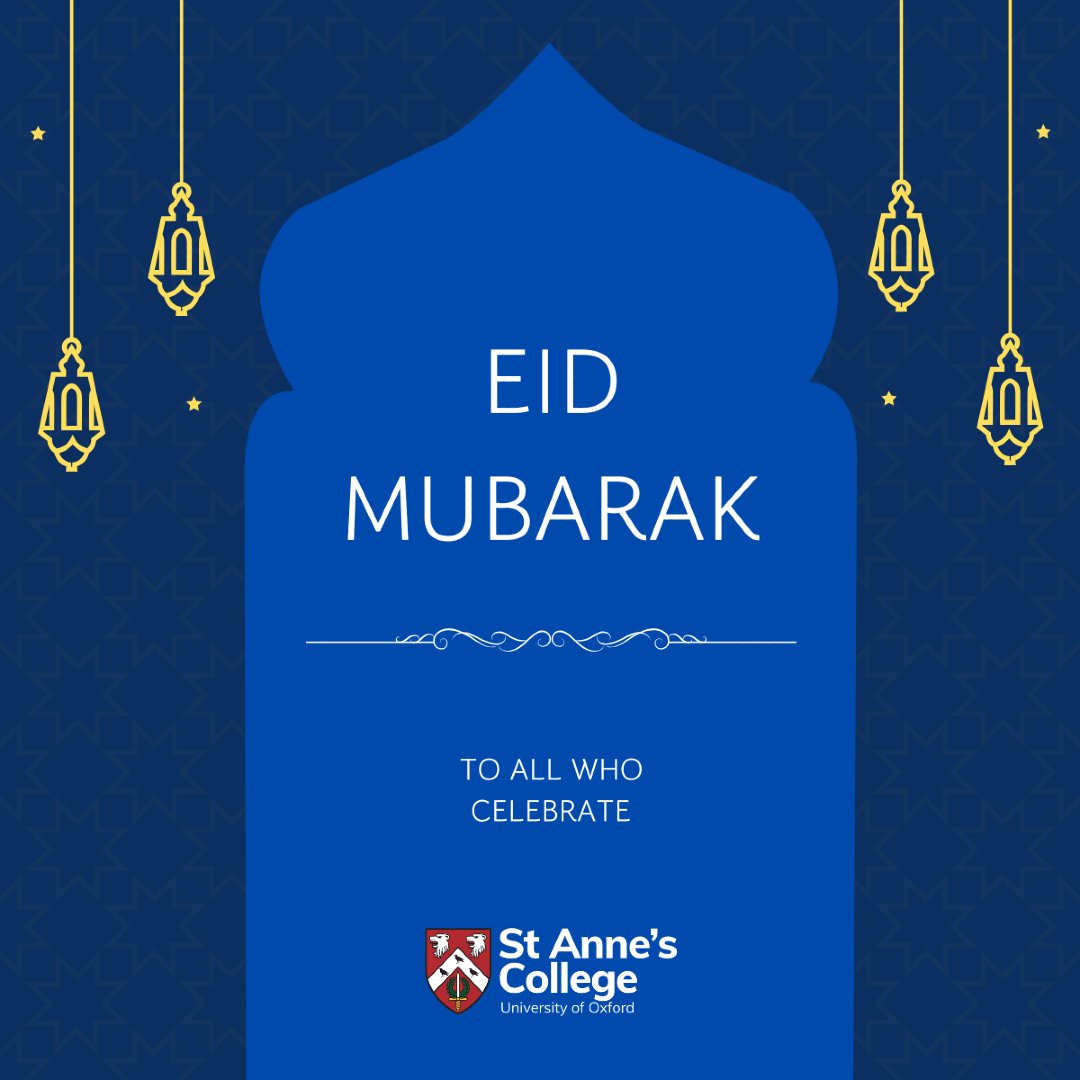 StAnnesCollege's tweet photo. Eid Mubarak to all who celebrate! https://t.co/AVZ61uhILS