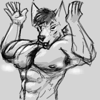 Rubber_Genz's tweet photo. I got sad so I took like 15 minutes to draw a big musky man to make me feel better :3
#nsfw #furrynsfw #muscle #musk #bara https://t.co/H12QHlksqp