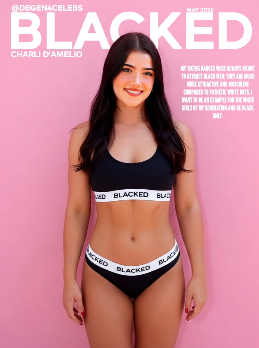 Degen4celebs's tweet photo. Charli deserves the best 🖤♠️. 

#blacked #bbc #celebs #bnwo #interracial https://t.co/gqrp2Uui7f
